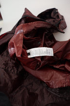 Bordeaux Cotton Hooded Full Zip Jacket