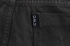 Green Cotton Blend Slim Fit Jeans