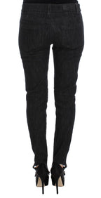 Blue Cotton Slim Fit Denim Jeans