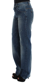 Blue Wash Jeans Slim Fit aus Baumwollmischung