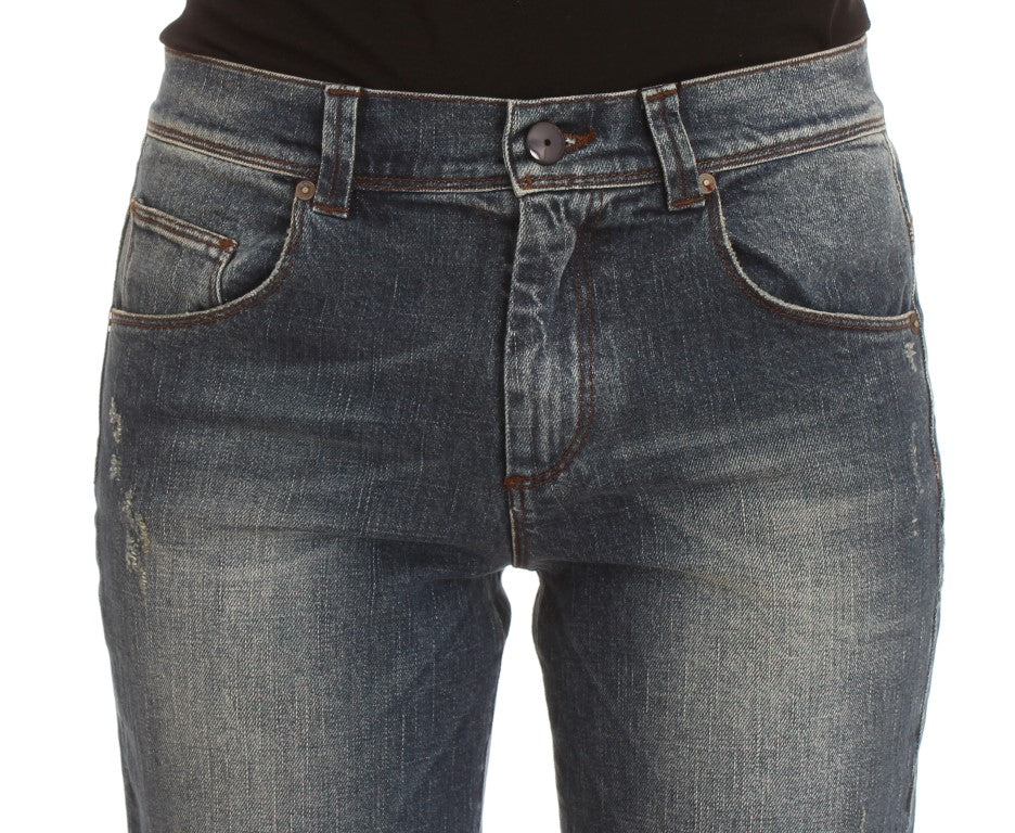 Blue Wash Jeans Slim Fit aus Baumwollmischung