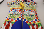 Multicolor Printed Snow Trousers