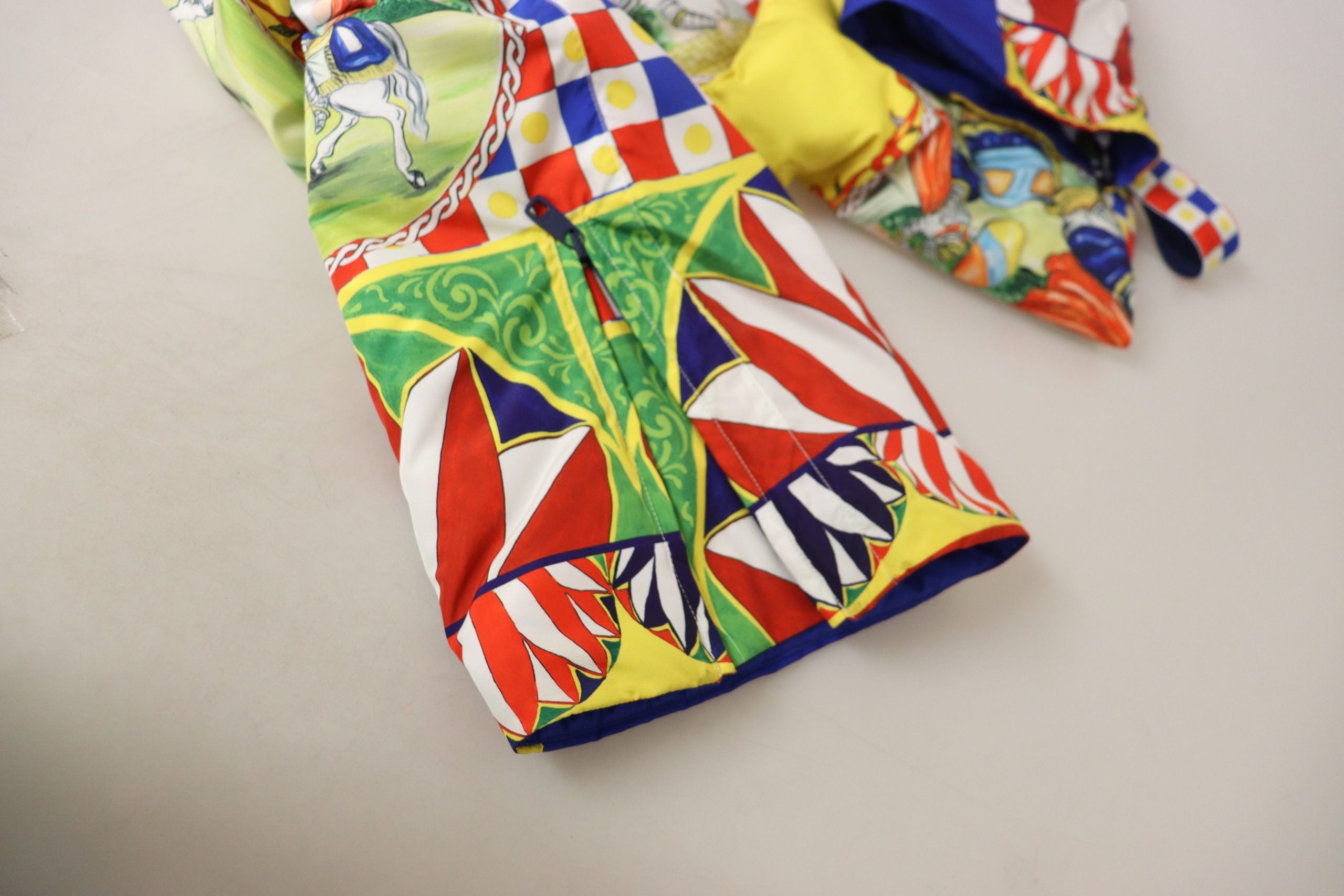 Multicolor Printed Snow Trousers