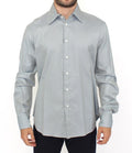 Graues Baumwoll-Langarmshirt