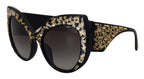 Black Gold Pailletten Schmetterling Polarisierte DG4326 Sonnenbrille