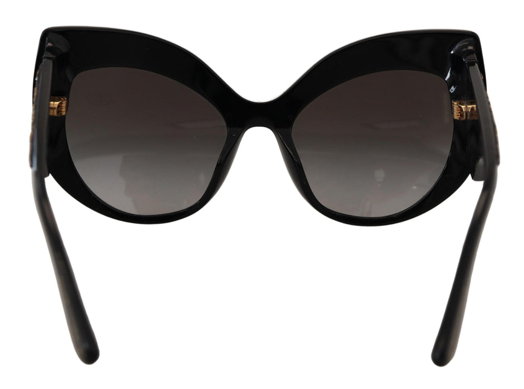 Black Gold Pailletten Schmetterling Polarisierte DG4326 Sonnenbrille