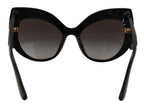 Black Gold Pailletten Schmetterling Polarisierte DG4326 Sonnenbrille