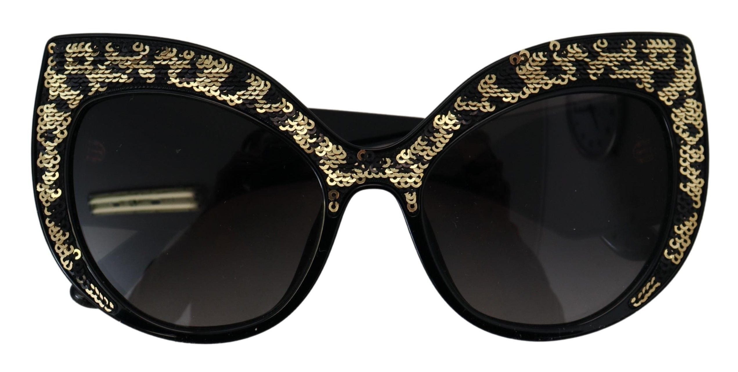 Black Gold Pailletten Schmetterling Polarisierte DG4326 Sonnenbrille