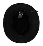 Gray Virgin Wool Logo Fedora Trilby Hat