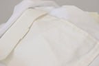Weißes Kurzarm-T-Shirt mit Pattentasche