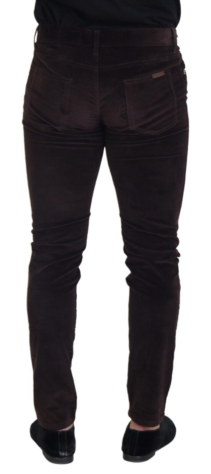 Brown Corduroy Men's Casual Trousers