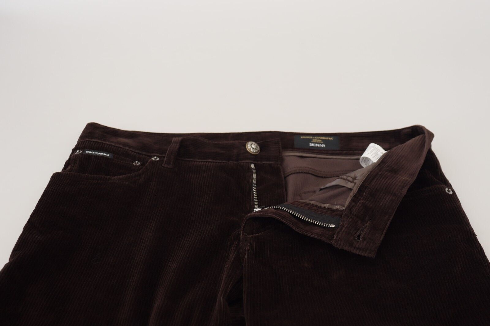 Brown Corduroy Men's Casual Trousers