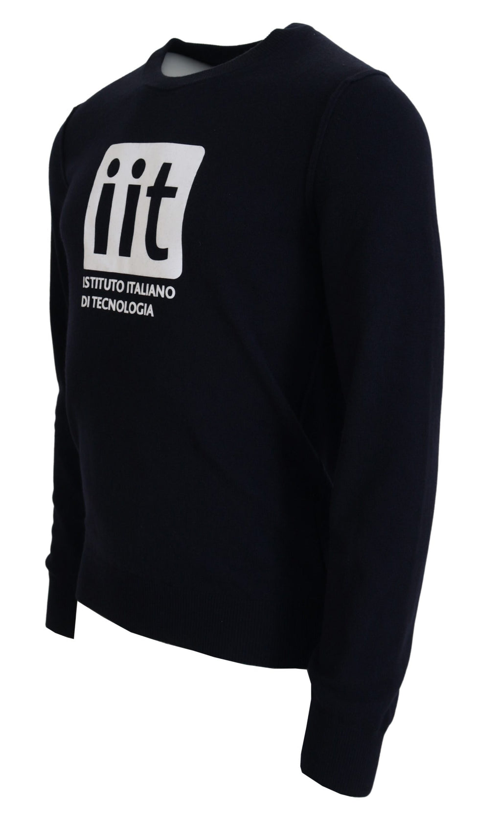 Blue Kaschmir iit Print Pullover