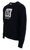 Blue Kaschmir iit Print Pullover