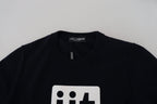 Blue Kaschmir iit Print Pullover