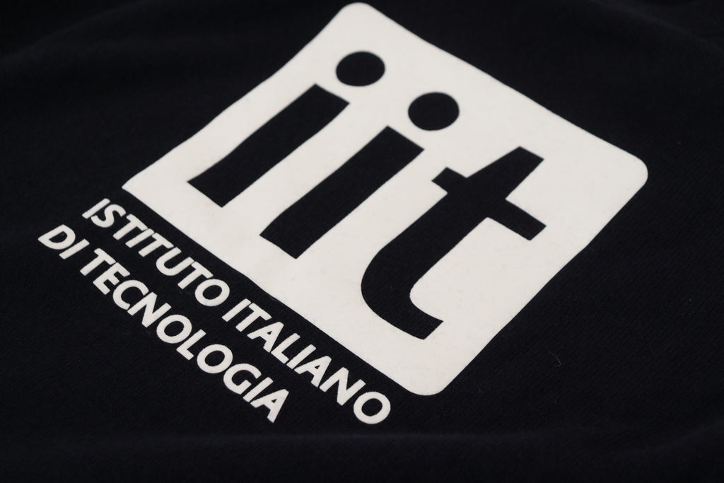 Blue Kaschmir iit Print Pullover
