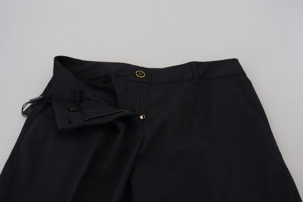 Pantalone Tapered Donna Elegante Grigio
