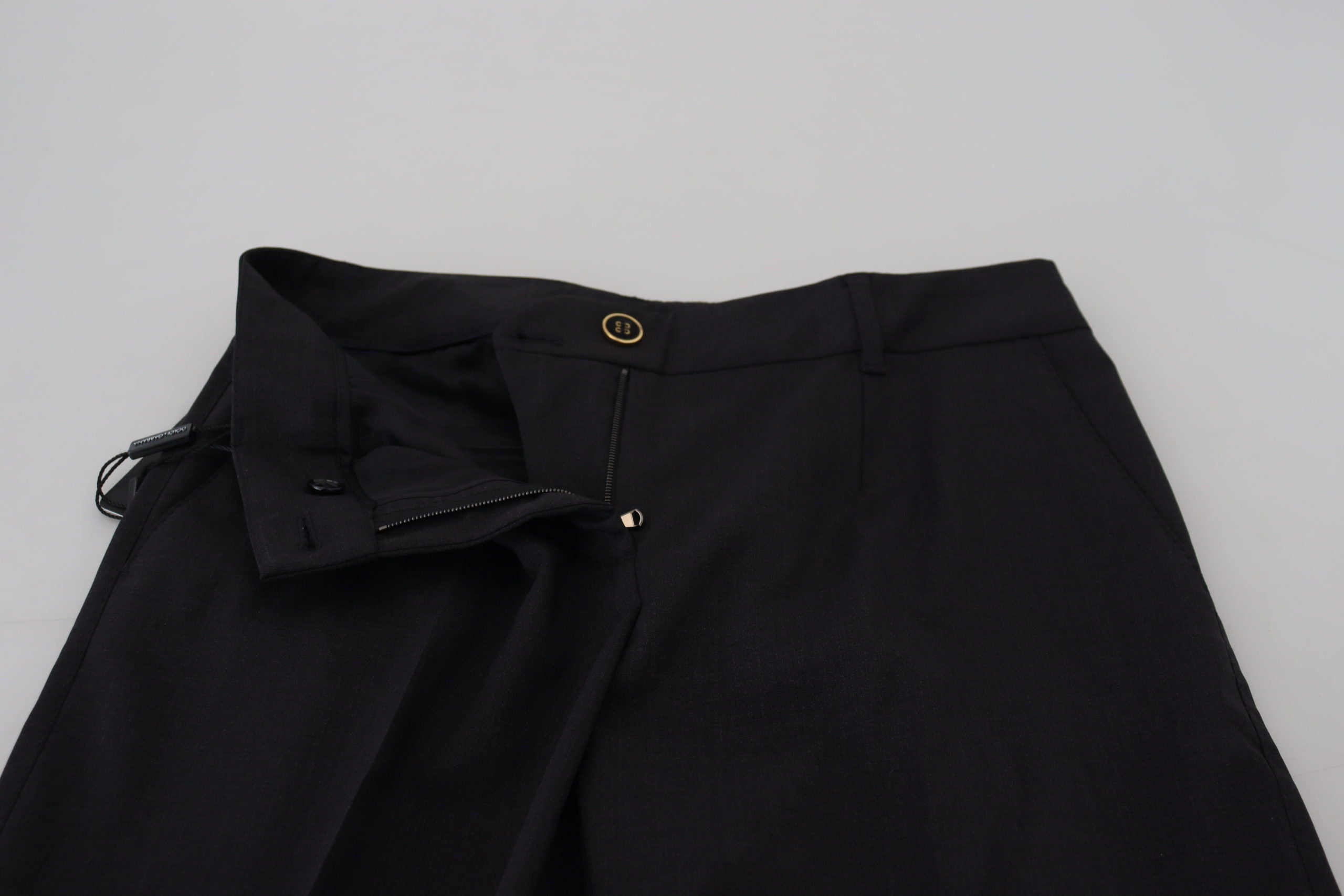 Pantalone Tapered Donna Elegante Grigio