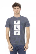 T-Shirt in Grigio Cotone