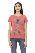 Fuchsia Baumwolltops & T-Shirt