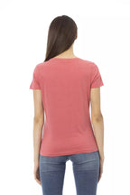 Fuchsia Baumwolltops & T-Shirt