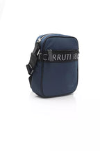 Blue Nylon Women Crossbody Bag