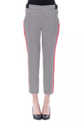 Schwarze Viskosehose für Damen