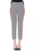 Schwarze Viskosehose für Damen
