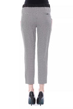 Schwarze Viskosehose für Damen