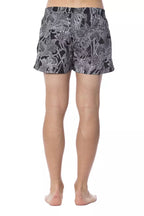 Black Polyester Men's Swimwear