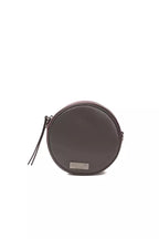 Burgundy Leather Crossbody Bag