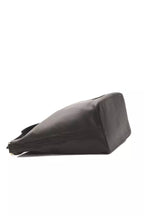 Schwarze Damen-Umhängetasche aus Leder