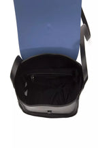 Damen-Umhängetasche aus blauem Leder