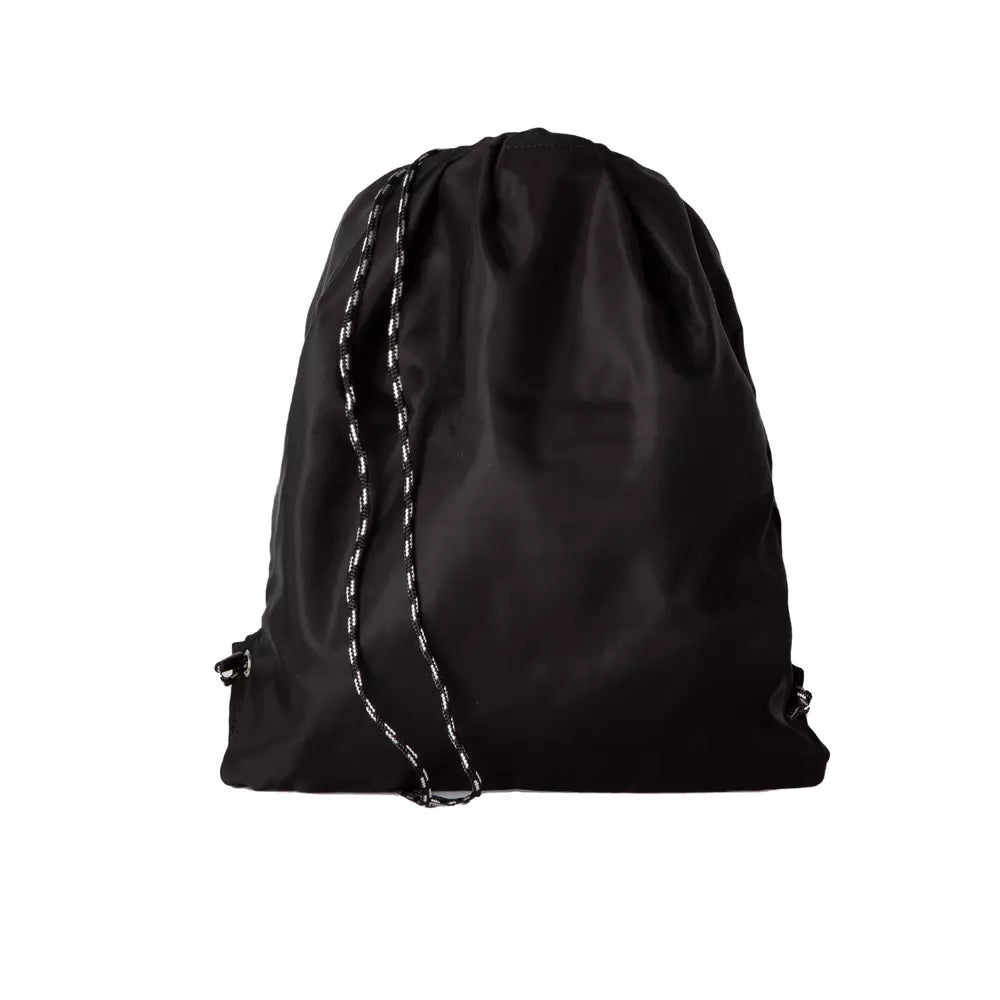Herrenrucksack aus schwarzem Nylon