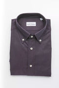 Camicia Nera da Uomo in Cotone