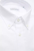 White Cotton Men's Shirt
