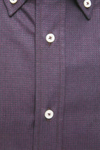 Camicia Nera da Uomo in Cotone