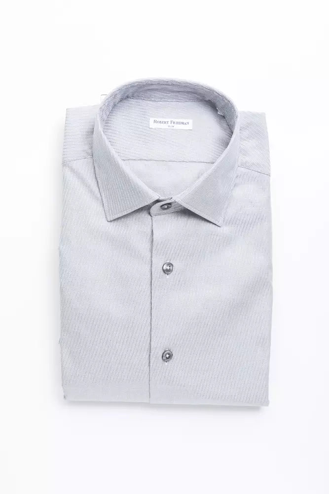 Camicia da Uomo in Cotone Beige
