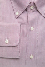 Red Cotton Men's Shirt