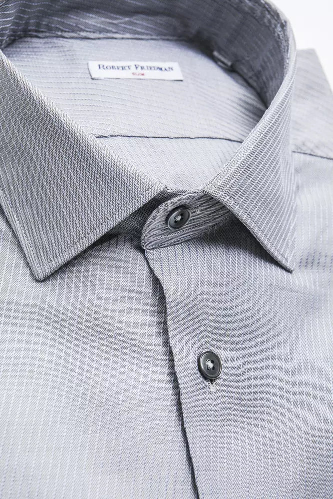 Camicia da Uomo in Cotone Beige