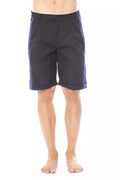 Schwarze Baumwoll-Herren-Freizeit-Shorts