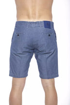 Pantaloncini di cotone blu