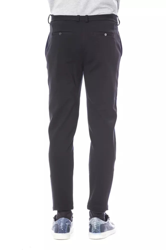 Herrenhose aus Viskose in Blau