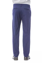 Blaue Herren Chino aus Baumwolle