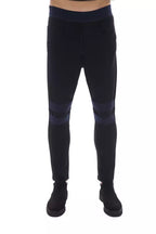 Herrenhose aus schwarzer Viskose
