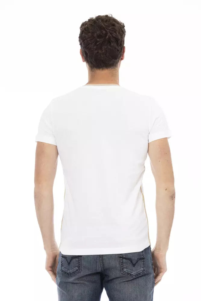 Herren T-Shirt aus weißer Baumwolle