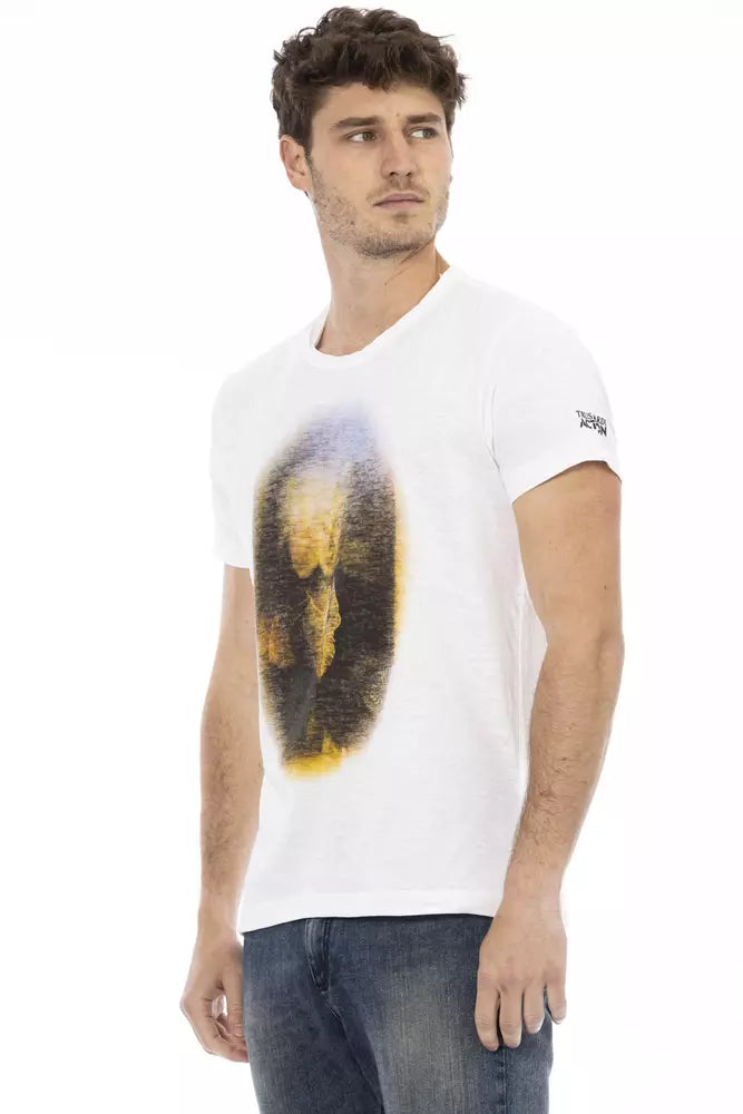 Herren T-Shirt aus weißer Baumwolle