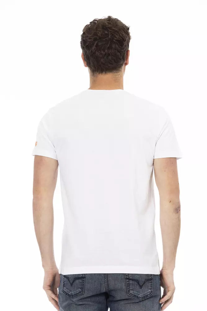 Herren T-Shirt aus weißer Baumwolle