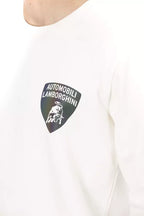 White Cotton Men's Sweater