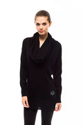 Maglione nero in lana